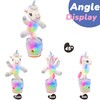 Hopearl Glowing Dancing Unicorn Toy Repeats What You Say Talking