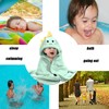 Asnewkit Hooded Baby Towel, Baby Bath Towels with Hood,Unique Animal