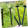 CAXUSD 60pcs Lightweight Gardening Stakes Durable Ground Anchors with Special