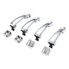 Aspaton Exterior Door Handle 4Pcs Compatible with Tundra 2007-2013 Chrome
