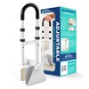 Modern Innovations Adjustable Bathtub Grab Bar, Safety Bath & Shower