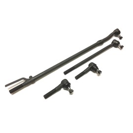 PartsW 4 Pc Steering Kit for Ford Bronco F-100 F-150 F-250 F-250 HD F-350 Inner Tie Rod End Center Link & Outer Tie Rod Ends