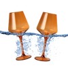 Floating Wine Glasses for Pool (18 Oz | Set of