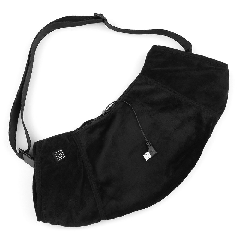 Electric Heated Hand Warmer Muff Cold Weather Thermal Glove Waist