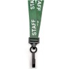 Staff Lanyard Neck Strap with Safety Breakaway 15mm, Badge Pass
