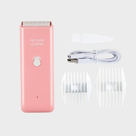 Grimgrow Dog Cat Home Hair Waterproof Clipper Portable Electric USB Rechargeable Pet Grooming Tools Low Noise Shaver Cordless Trimmer for Small and Large Pets