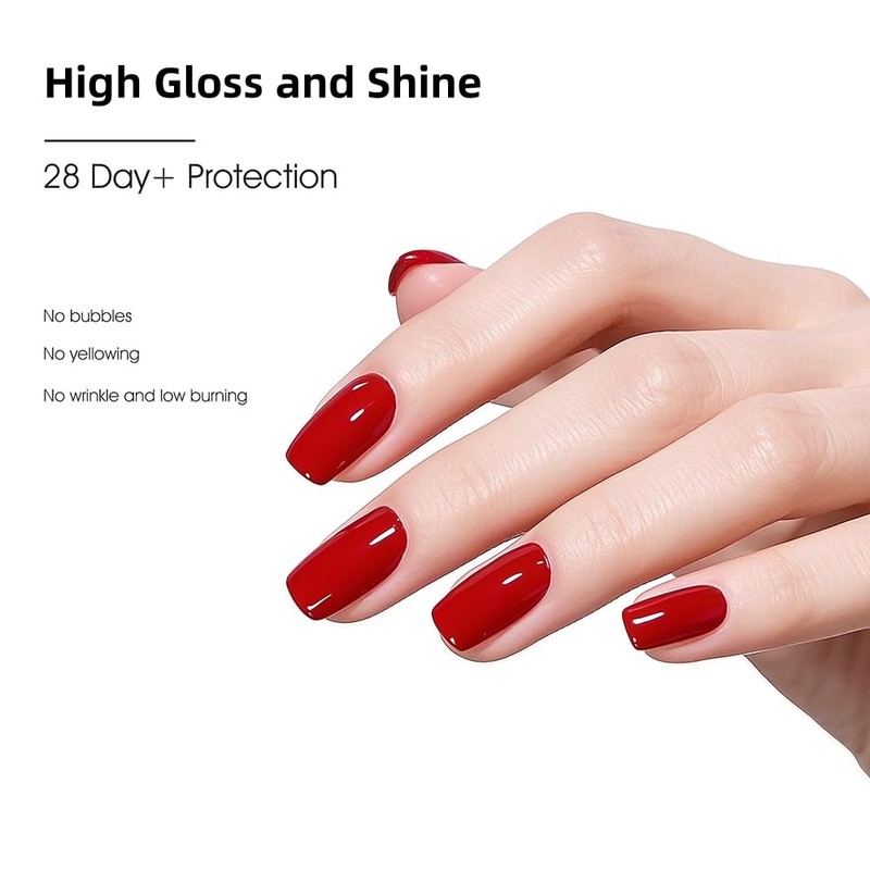 VENALISA 2 Pcs No Wipe Gel Top Coat and Base