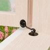 Dreamxiang 3" Privacy Eye Hook Door Latch for Screen Door,
