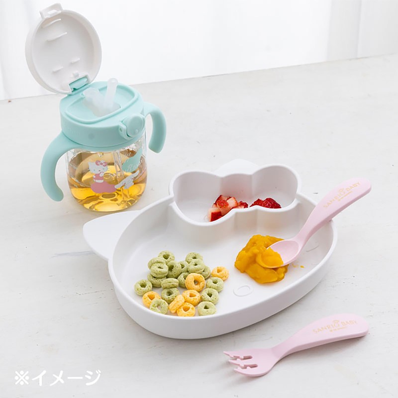 Sanrio Baby 568503 Lunch Plate, Cinnamon Roll, Dish, Baby Shower,