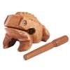 Leopacat Wooden Frog, Wood Frog Guitar File, Rasp Musical Instrume