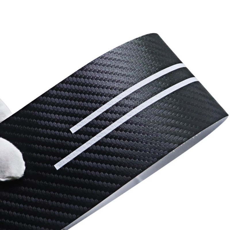 4X For Dodge Ram 2500 Carbon Fiber Cab Door Sill
