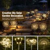 Lanthium 2 Pack Garden Decoration Solar Outdoor Light with 300
