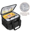 Trunab Reusable 6 Cups Drink Carrier for Delivery with Adjustable