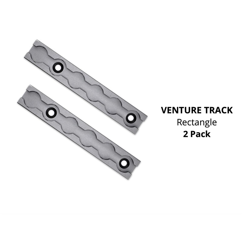 VanEssential 6" Venture Track T-6 Aluminium L-Track Gray Anodized (Rectangle
