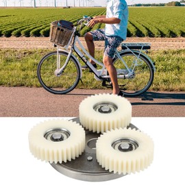 Electric Cycle Motor Gear Clutch Kit, 500W-750W Motor Gear Clutch Assembly with 36T Planetary Nylon Gears Accessories Replacement 36T Gear Clutch Kit for Electric Cycle 500W‑750W