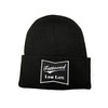cartel ink OG Tattooed Low Life Cuffed Knit Beanie Black