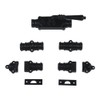 A29 Hardware 9 Feet Iron Lever Style Door Cremone Bolt,