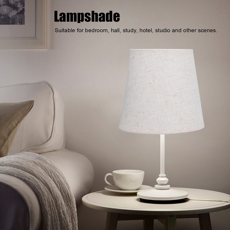 6Pcs E14 ClipOn Lampshade European Fabric Lamp Shade for Hall