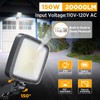 WILLGOTOP 150W Dusk to Dawn Outdoor Lighting, 20000LM LED Barn