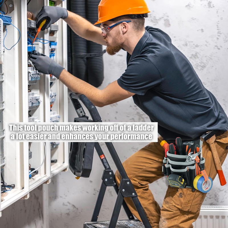 Small Tool Pouch for Tool Belt,Electrician Tool Pouch,Tool Pouch Tool