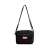 Nylon crossbody, Black, Free size