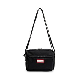 Nylon crossbody, Black, Free size