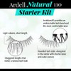 Ardell False Eyelashes Starter Kit Natural 110 Black 4 Pack