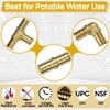 1/2" Pex Fittings, 48Pcs 1/2 Inch Pex Fittings Combo with