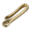 RDEXP Golden Solid Brass U Hook Key Chain Belt Wallet