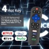 RC280 Remote Control for TCL TV Remote Replacement, No Programming