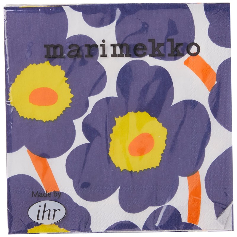 IHR Ideal Home Range Cocktail Napkins Marimekko Disposable 3-Ply Paper