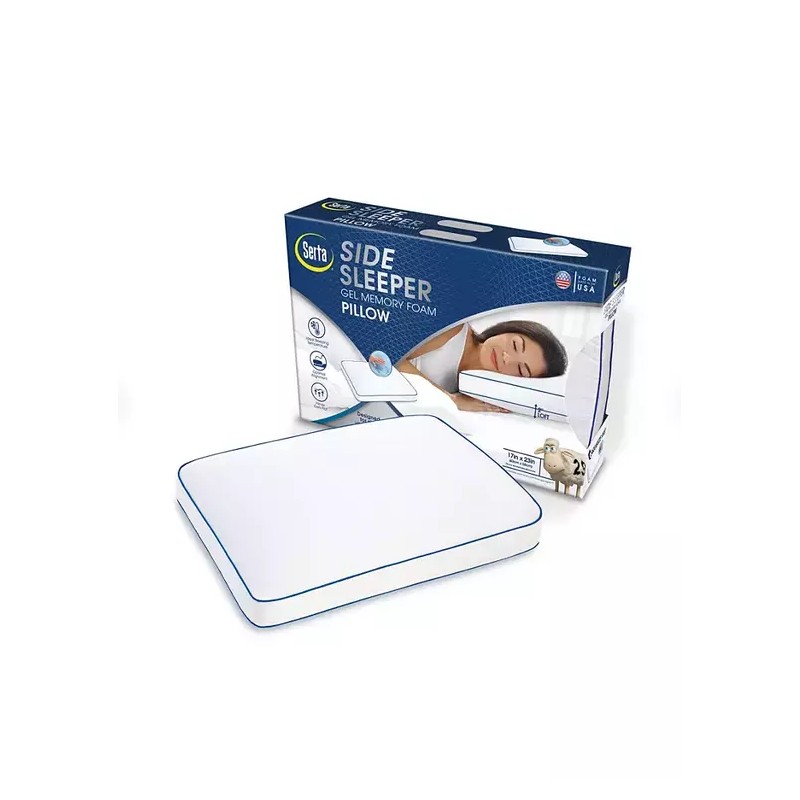 Serta Side Sleeper Pillow with Cooling Gel Memory Foam, Best