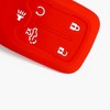 2-Pack Click&Fit Silicone Key Fob Covers Compatible with Chevy Silverado