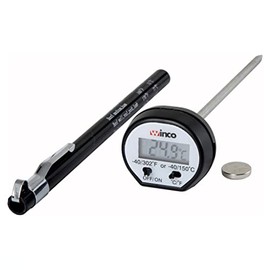 Winco Termómetro Digital de Esfera de 1-1/4 Pulgadas con sonda de 1-3/4 Pulgadas