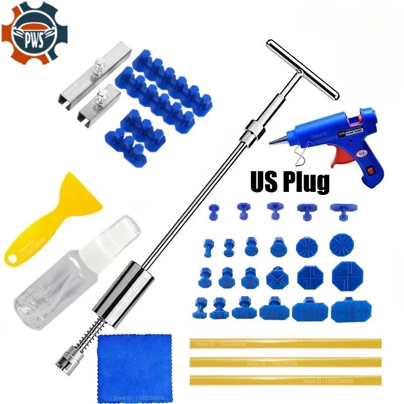 Car Dent Repair Puller Kit for Auto Body Panels –