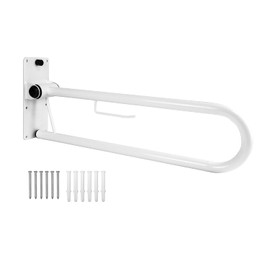 PEPE Mobility Toilet Grab Rail 75 cm (29.5"), Flip Up (1 Unit)