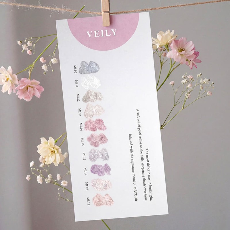 Mayour Bailey Glitter Ink Gel 10-piece set / 메이유어 베일리