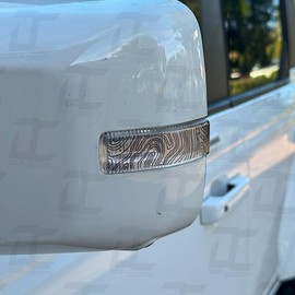 Decal Concepts Topographic Side View Mirror Light Accent Decal Kit - Fits Bronco 2021-2024