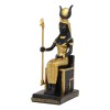 Ebros Egyptian Goddess Isis Seated On Throne 7.5 Inch Tall