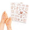 Cavore 40 JGA Tattoos in Rose Gold Metallic - Bride