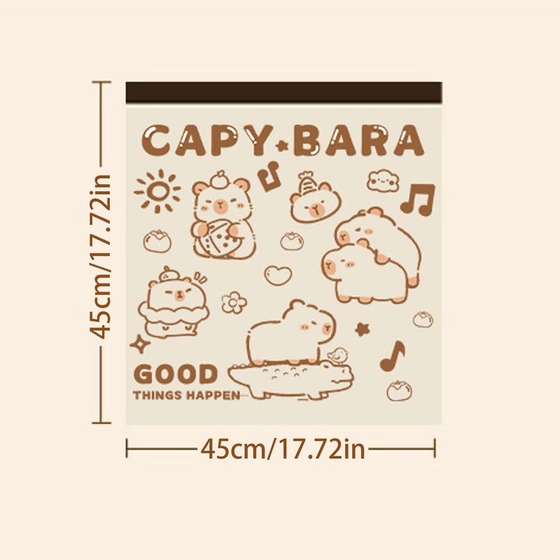 Drawstring Trash Bags | Capybara Cute Kitchen Garbage Bags,Capybara Design