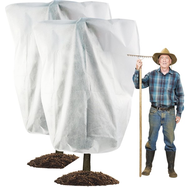 Cthenqeeu 2 Pack H84 x W72 Plant Covers Freeze Protection