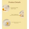Zendure LED Lying Flat Duck Night Light, Cute Light Up