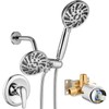 gotonovo Dual 2 in 1 Shower Head Kit High Pressure