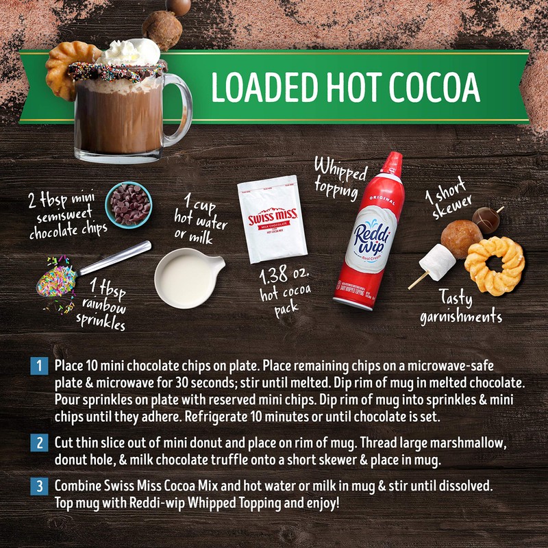 Swiss Miss Milk Chocolate Flavored No Sugar Added Hot Cocoa