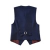 Yuanlu - Conjunto de 4 piezas de traje formal para