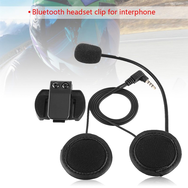 KIMISS Audfonos Bluetooth, para V4/V6 Casco de Motocicleta Intercomunicador Accesorios