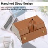 PATIKIL Travel Sunglasses Organizer, 3 Slot Large Foldable Sunglasses Holder,