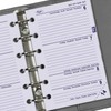 Kalpa 6 Ring Binder Agenda Refill Personal Organiser Diary Insert