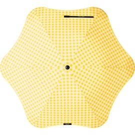 BLUNT Metro Travel Umbrella – 39" Compact Windproof Umbrella for Wind and Rain, Portable, Heavy Duty, UV Protection - Lemon & Honey